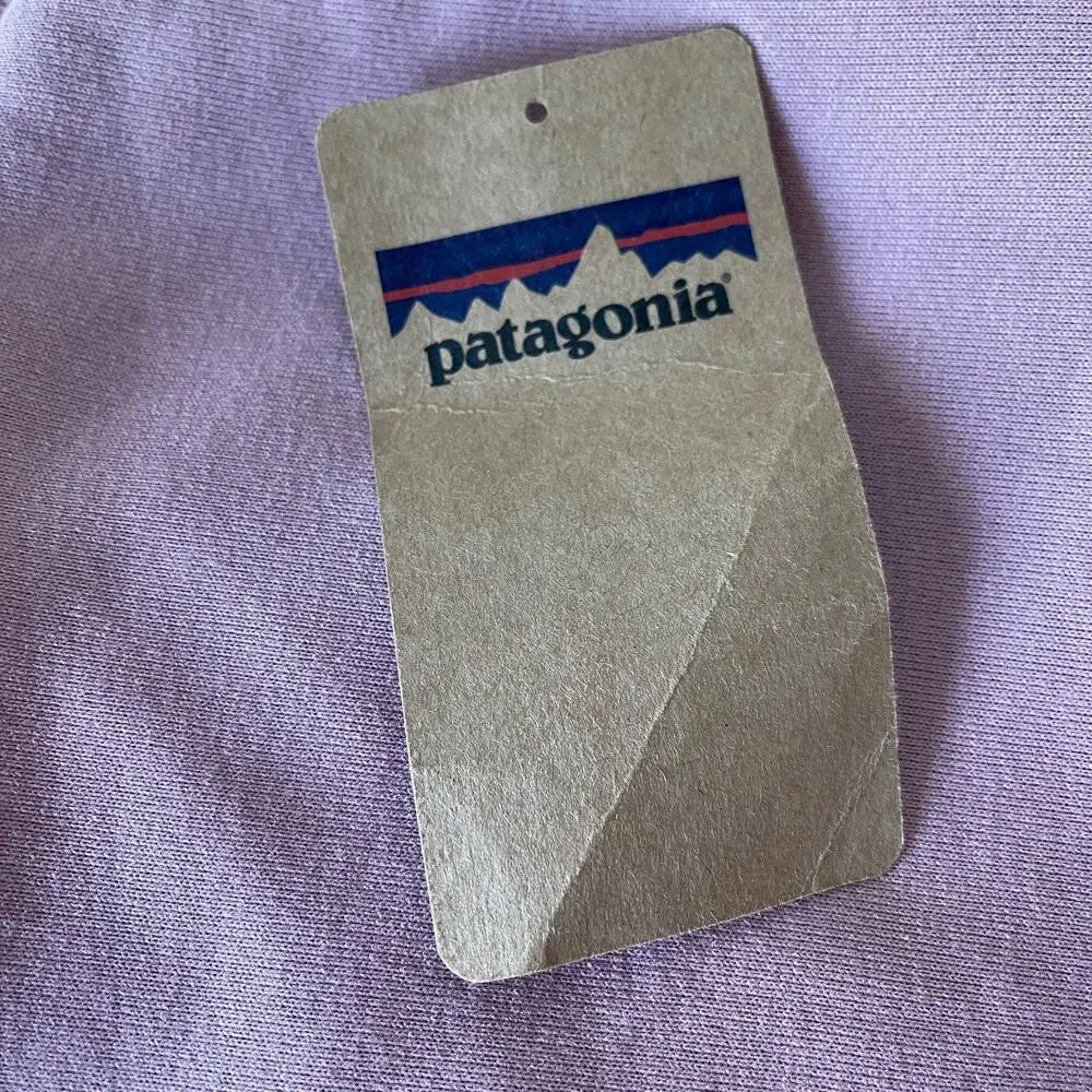 Patagonia Sweatshirt Women's Large Pink Uprisal Crew Neck Pullover Logo Outdoors
